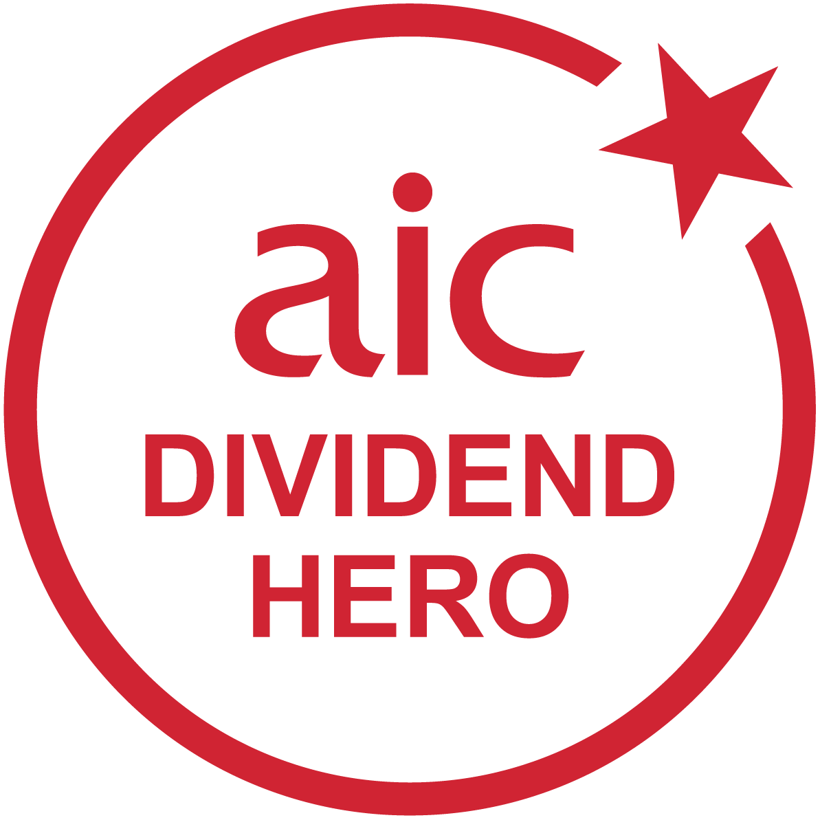 Aic Dividend Hero Logo 1col Red Png